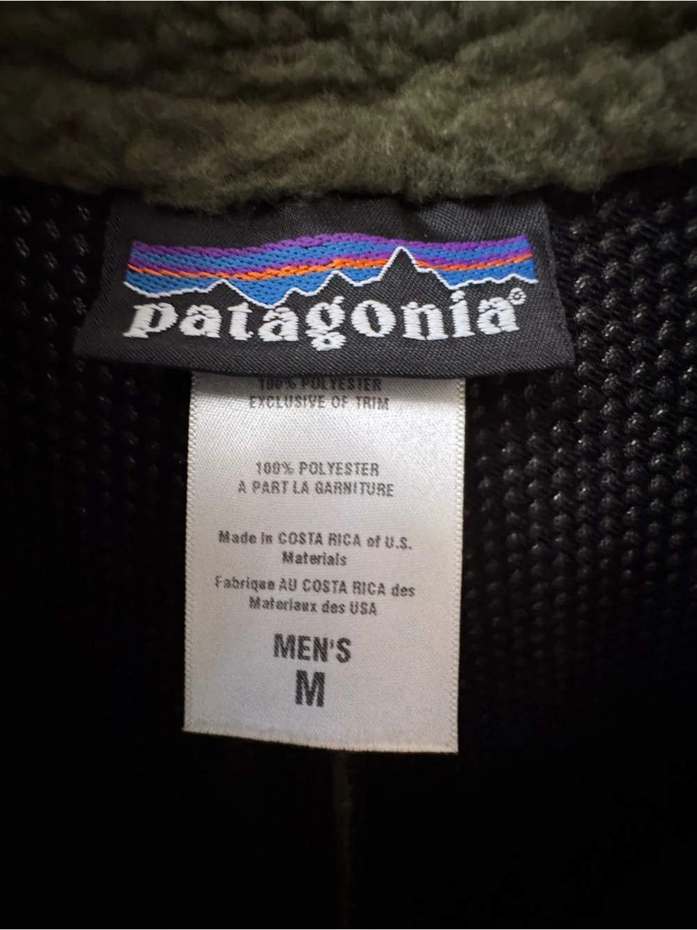 Patagonia thick sherpa